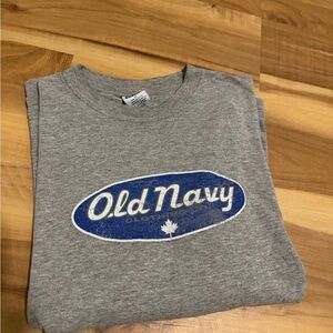 Old Navy Heather Gray Crewneck Tee